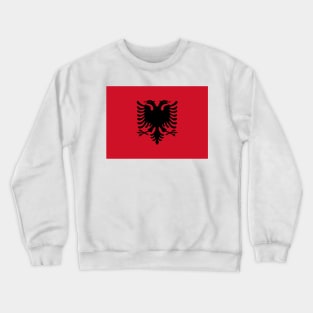 Albania front Crewneck Sweatshirt